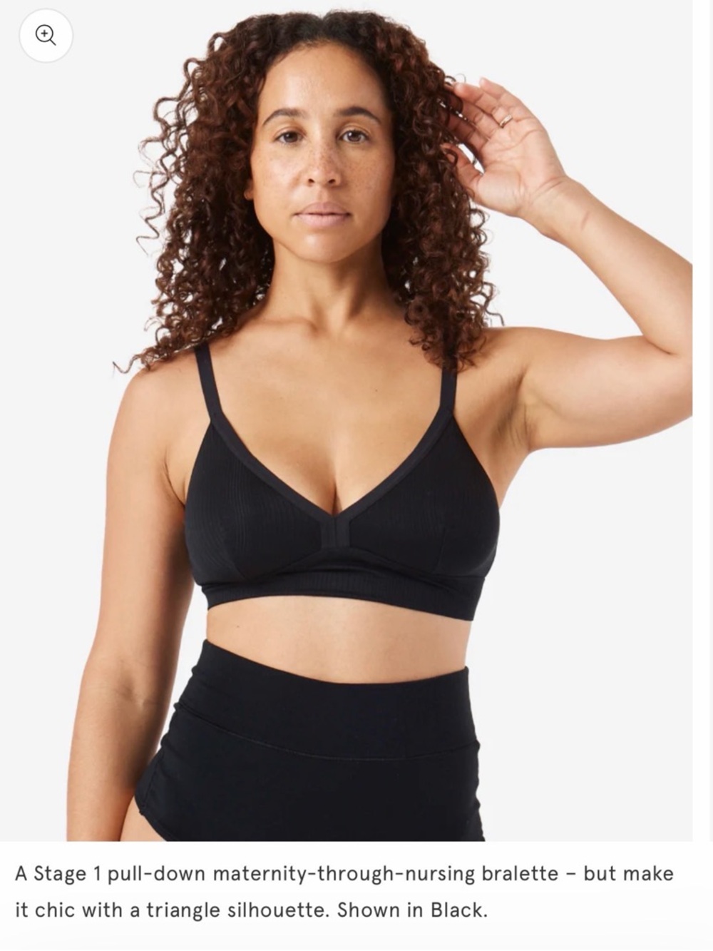 Bodily Effortless Bra - Black, Small